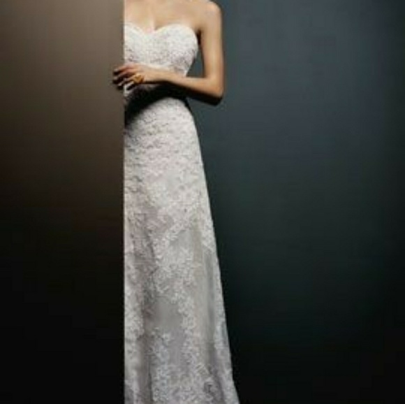 Priscilla of Boston 2759 Lace Wedding Dress - Picture 2 of 7